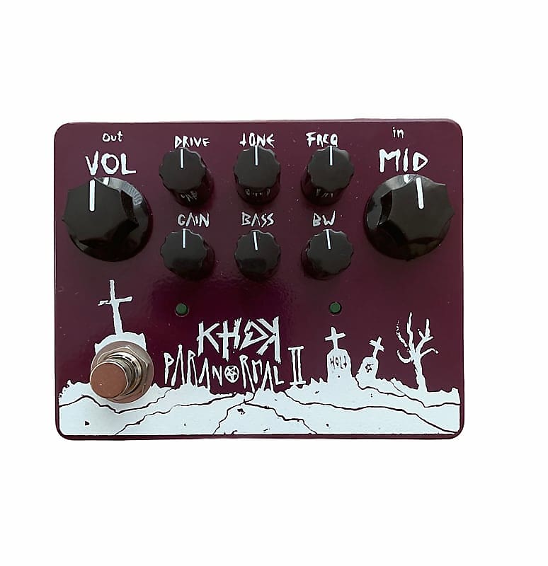 KHDK Electronics Paranormal II Limited Edition Gary Holt Signature Parametric EQ / Overdrive image 3