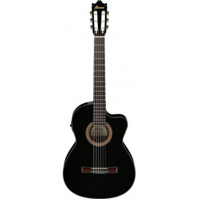 IBANEZ GA11CE-BK Elektro-Akustik-Gitarre, black high gloss for sale