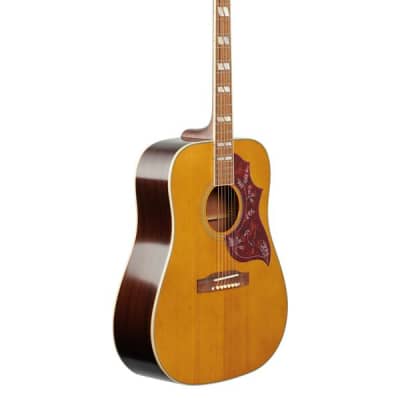 Epiphone Hummingbird Acoustic Electric Guitar Aged Natural Antique image 8