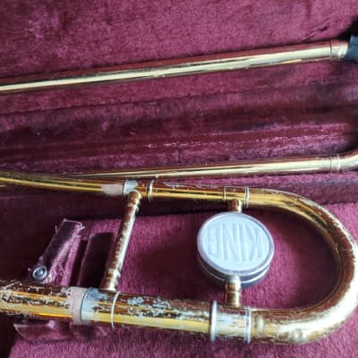 King 606 Tenor Trombone, USA, Brass, with case/mouthpiece image 10