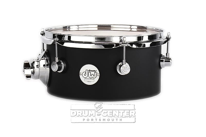 DW Design Concert Toms - Black Satin image 1