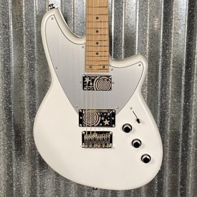 Reverend Billy Corgan Drop Z Pearl White Guitar #61239 image 1