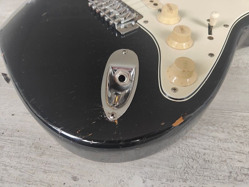1974 Greco Japan SE-500B Vintage Stratocaster (Black) | Reverb