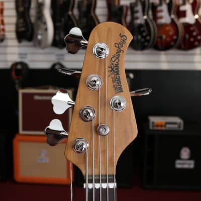 Ernie Ball Music Man StingRay Special 5 Electric Bass Guitar - Burnt Ends image 7