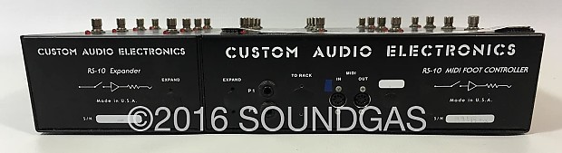 ギター CUSTOM AUDIO ELECTRONICS RS-10 MKII Product :: RS-10 MIDI Foot Controller(discontinued:See RST)