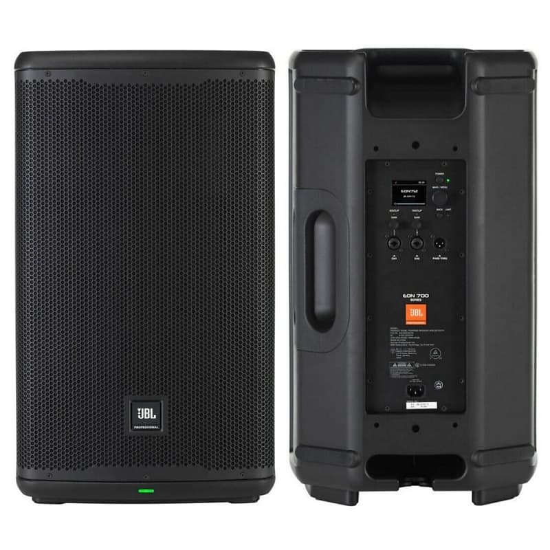 JBL EON712 Bluetooth 2600w Total Peak 12" PA Speaker System Pair image 1