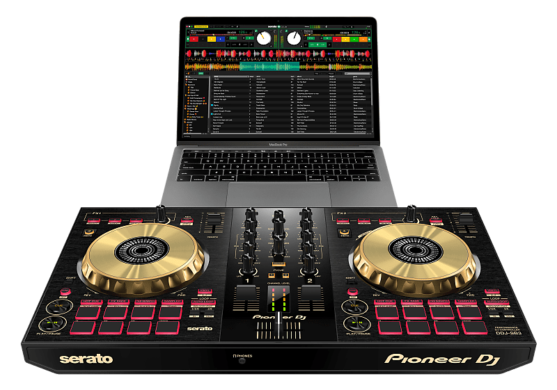 Pioneer DJ DDJ-SB3-N Limited-Edition Gold Serato DJ Controller