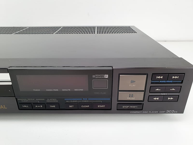 Vintage Sony CDP 302 CD Player Cleaned, shops Tested&Working 100% Audiophile Quality S