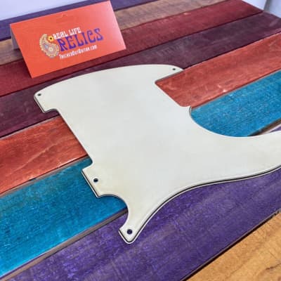 Real Life Relics Aged Mint Green Esquire Telecaster® Pickguard 3 Ply 5 Hole image 3