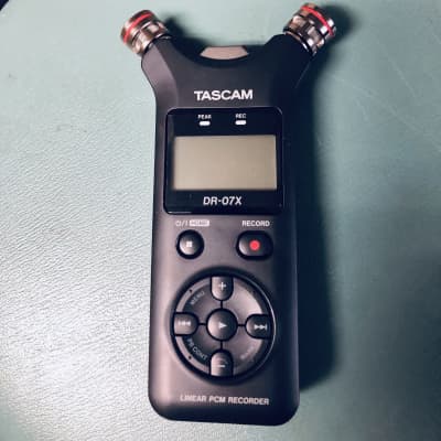 TASCAM DR-07X Portable Audio Recorder New IOB 2019 - Present - Black image 6
