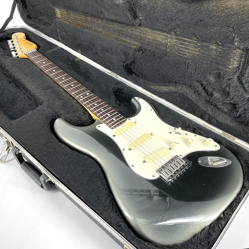 1989 Fender Strat Plus Vintage Stratocaster Black Reverb Uk