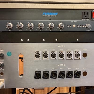 6 channel Neve 8078 console Mic / Line Input Module (6 channels, Racked) image 1