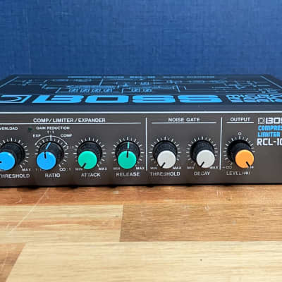 Boss RCL-10 Micro Rack Series Compressor Limiter | Reverb Canada