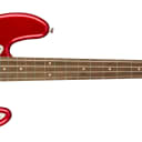 Squier by Fender Contemporary Jazz Bass Laurel Fretboard Red Metallic