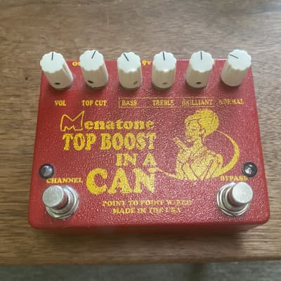 Reverb.com listing, price, conditions, and images for menatone-top-boost-in-a-can