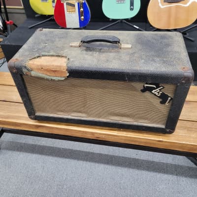 Gibson 2x10 Extention Cabinet with CTS Alnico Speakers 1970s - Black image 3