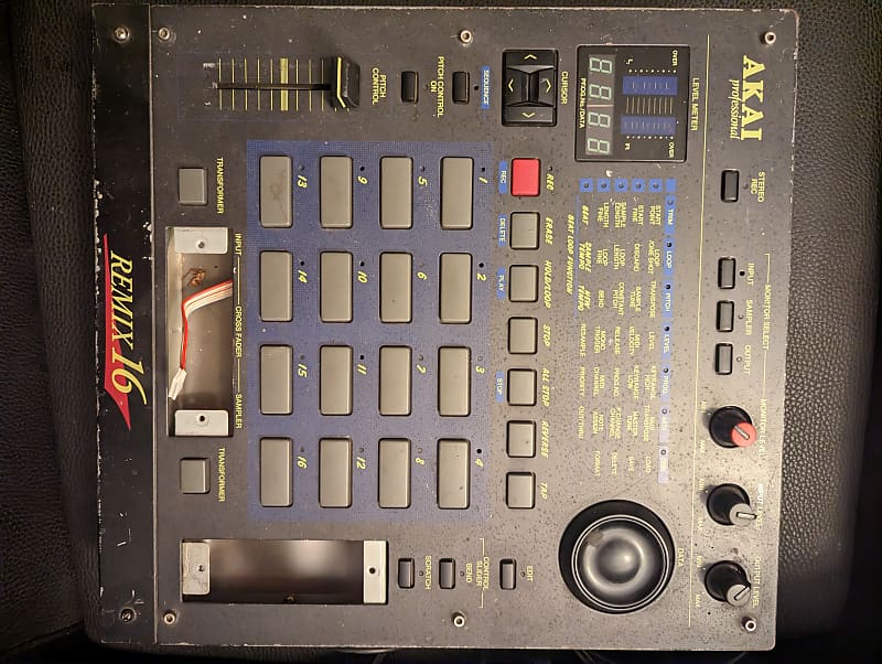 Akai Remix 16 1990 Blacl Reverb