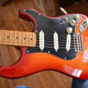 Fender Rarities Series Flame Ash Top American Original '60s Stratocaster with Birdseye Maple Neck, OHSC & Paperwork, Great condition