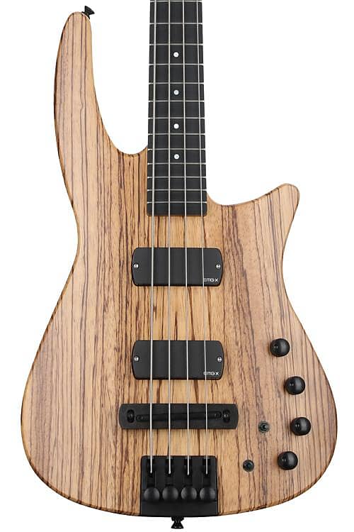 NS Design CR4 Radius Bass Guitar - Zebrawood - Sweetwater USA | Reverb