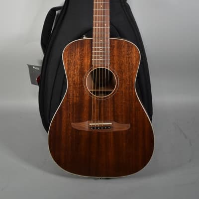 Fender Malibu Special Mahogany Natural Finish Acoustic-Electric Guitar w/Bag for sale
