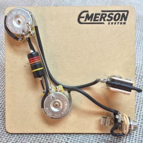 Emerson Custom S5-B-250K Strat Blender Prewired Kit - 090125220193