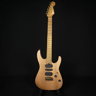 Charvel Pro-Mod DK24 Solid Body Electric Guitar Maple Fingerboard Mahogany Natural (MC220002334) image 3