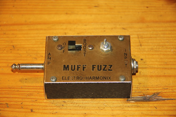 Rare Vintage Electro Harmonix Muff Fuzz Very Early Must See Project Big  Tones