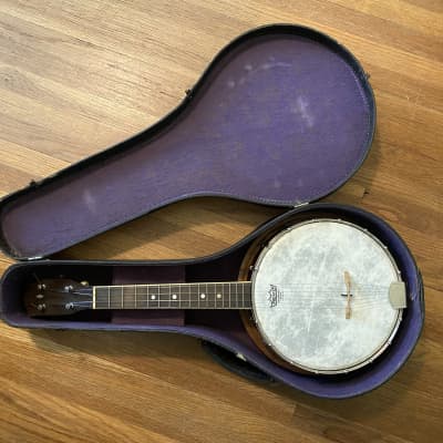 Vintage 1920's Stromberg Voisinet Banjolele w Case. Banjo Ukulele Uke. for sale