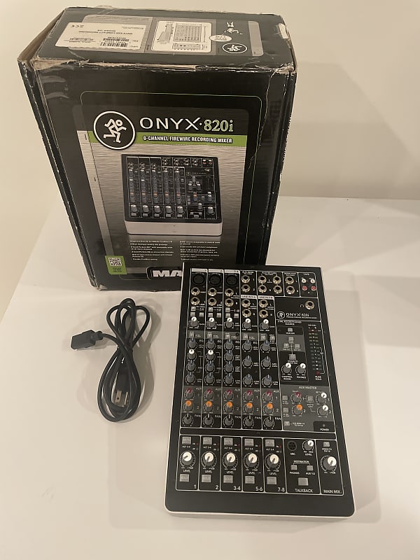 Mackie Onyx 820i 8-Channel Firewire Analog Mixer