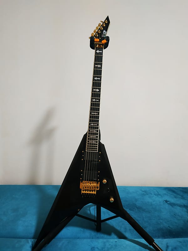 ESP Edwards E-RV-148 2000s Black SV V RR1 RR24 | Reverb