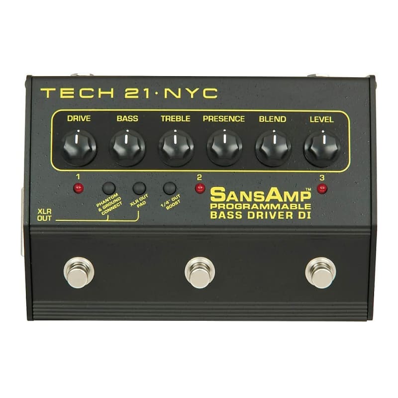 Tech 21 Sansamp Programmable Bass Driver image 1