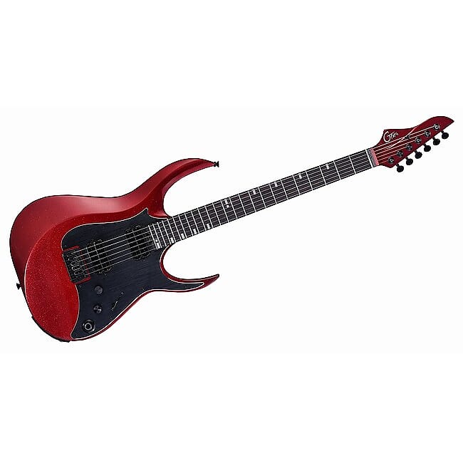 Mooer MOOER GTRS M800 RD Guitars Modern 800 Intelligent E-Gitarre, metallic red image 1