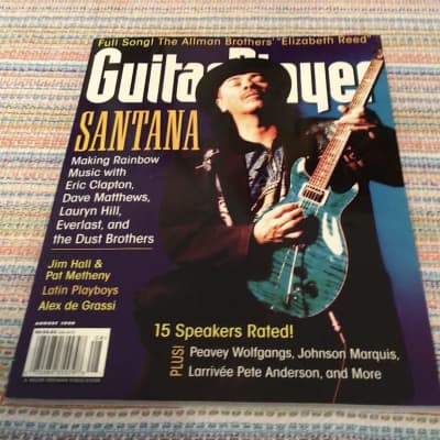 Carlos Santana  Vintage Guitar® magazine