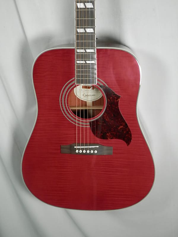 Epiphone Hummingbird Studio Acoustic-Electric Guitar Ebony
