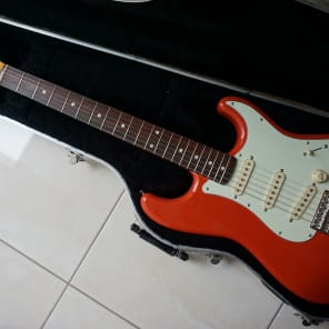 ギター Fender Japan ST62 Fiesta red Used Fender Japan ST62TX Festa Red MIJ Stratocaster 3.8kg W