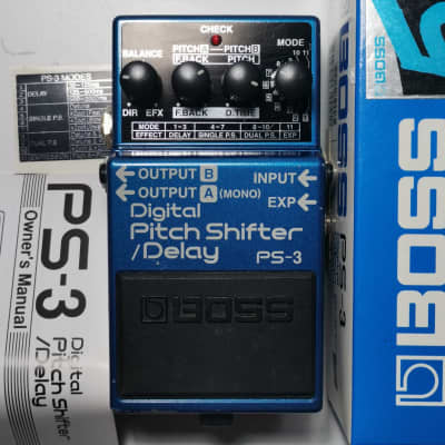 全国無料得価BOSS ボス PS-3 Digital Pitch Shifter / Delay ピッチシフター ディレイ エフェクター ピッチシフター