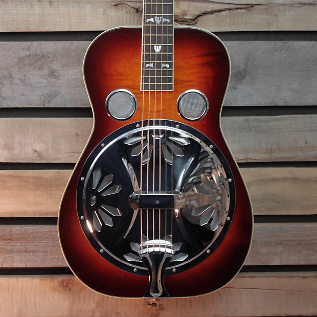 Square neck top dobro strap