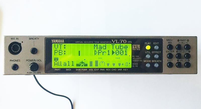 YAMAHA VL70-M Virtual Acoustic Tone Generator. Sound Module