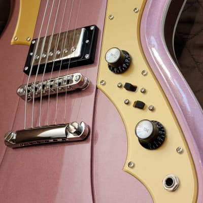 Rivolta MONDATA BARITONE VII Chambered Mahogany Body Maple Neck 6-String Electric Guitar w/Premium Soft Case image 12