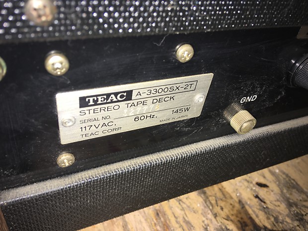 TEAC A-3300SX 2T 2 Track 10.5