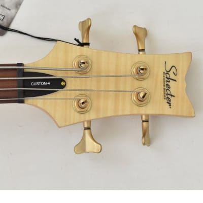Schecter Stiletto Custom-4 Bass Natural Satin B-Stock 1884 image 4