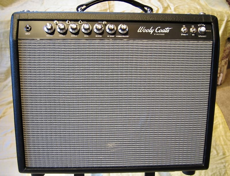 3rd Power Wooly Coats Extra Spanky 6VEL 1x12 Combo - Black / Silver - MINT image 1