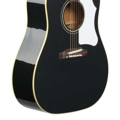 Gibson 60s J45 Original Acoustic Adjustable Saddle Ebony with Case image 9