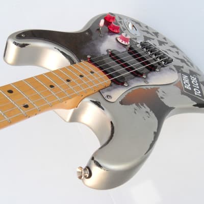 Fender Billy Corgan Smashing Pumpkins Bat Stratocaster image 10