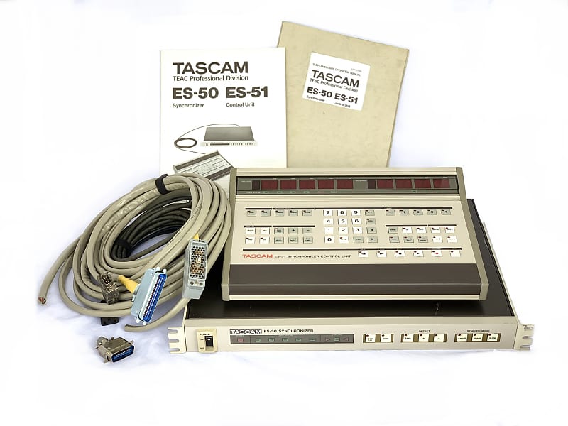 TASCAM ES-50 & ES-51 Tape Machine Synchronizer - Complete!