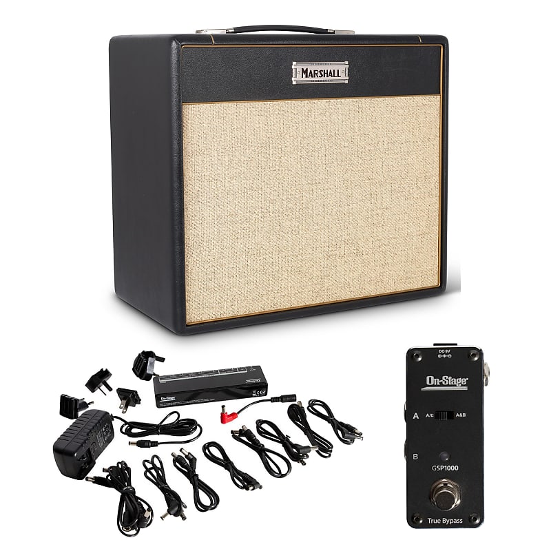 Marshall ST20C Studio JTM Combo Amplifier Bundle with Pedal Reverb