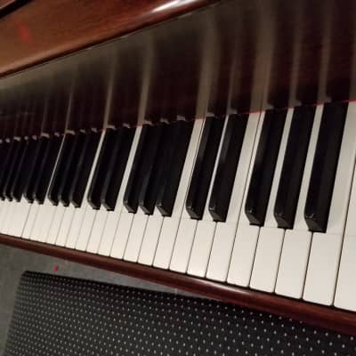 Steinway S 5'1" Mahogany Rebuilt Grand Piano image 13