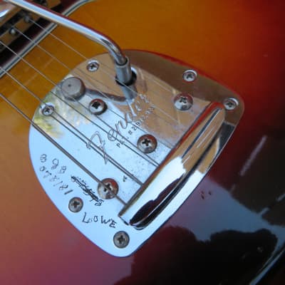 Jimi Hendrix's 1964 Fender Jazzmaster owned by Billy Davis of Hank Ballard And The Midnighters image 11