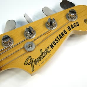 1971 Fender Mustang Bass Super Rare Blue Metal Flake Original Sparkle w MOTS Guard All Original! image 22