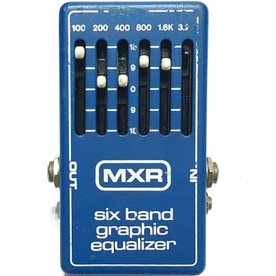 ■MXR 6 six band graphic equalizer M-109